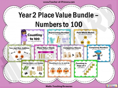 Year 2 Place Value Bundle